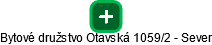 Bytové družstvo Otavská 1059/2 - Sever - náhled vizuálního zobrazení vztahů obchodního rejstříku