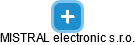 MISTRAL electronic s.r.o. - náhled vizuálního zobrazení vztahů obchodního rejstříku
