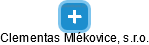 Clementas Mlékovice, s.r.o. - náhled vizuálního zobrazení vztahů obchodního rejstříku