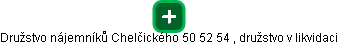 Družstvo nájemníků Chelčického 50 52 54 , družstvo v likvidaci - náhled vizuálního zobrazení vztahů obchodního rejstříku