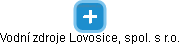 Vodní zdroje Lovosice, spol. s r.o. - náhled vizuálního zobrazení vztahů obchodního rejstříku