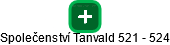 Společenství Tanvald 521 - 524 - náhled vizuálního zobrazení vztahů obchodního rejstříku