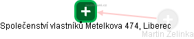 Společenství vlastníků Metelkova 474, Liberec - náhled vizuálního zobrazení vztahů obchodního rejstříku