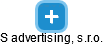 S advertising, s.r.o. - náhled vizuálního zobrazení vztahů obchodního rejstříku