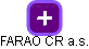 FARAO CR a.s. - náhled vizuálního zobrazení vztahů obchodního rejstříku