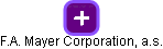 F.A. Mayer Corporation, a.s. - náhled vizuálního zobrazení vztahů obchodního rejstříku