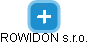 ROWIDON s.r.o. - náhled vizuálního zobrazení vztahů obchodního rejstříku