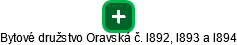 Bytové družstvo Oravská č. l892, l893 a l894 - náhled vizuálního zobrazení vztahů obchodního rejstříku