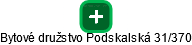 Bytové družstvo Podskalská 31/370 - náhled vizuálního zobrazení vztahů obchodního rejstříku