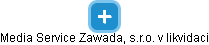 Media Service Zawada, s.r.o. v likvidaci - náhled vizuálního zobrazení vztahů obchodního rejstříku