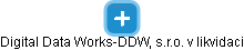 Digital Data Works-DDW, s.r.o. v likvidaci - náhled vizuálního zobrazení vztahů obchodního rejstříku