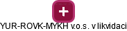 YUR-ROVK-MYKH v.o.s. v likvidaci - náhled vizuálního zobrazení vztahů obchodního rejstříku