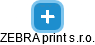 ZEBRA print s.r.o. - náhled vizuálního zobrazení vztahů obchodního rejstříku