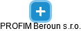 PROFIM Beroun s.r.o. - náhled vizuálního zobrazení vztahů obchodního rejstříku