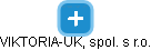 VIKTORIA-UK, spol. s r.o. - náhled vizuálního zobrazení vztahů obchodního rejstříku