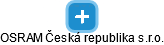 OSRAM Česká republika s.r.o. - náhled vizuálního zobrazení vztahů obchodního rejstříku