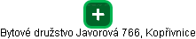 Bytové družstvo Javorová 766, Kopřivnice - náhled vizuálního zobrazení vztahů obchodního rejstříku