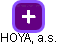 HOYA, a.s. - náhled vizuálního zobrazení vztahů obchodního rejstříku