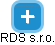 RDS s.r.o. - náhled vizuálního zobrazení vztahů obchodního rejstříku