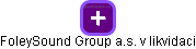 FoleySound Group a.s. v likvidaci - náhled vizuálního zobrazení vztahů obchodního rejstříku