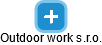Outdoor work s.r.o. - náhled vizuálního zobrazení vztahů obchodního rejstříku