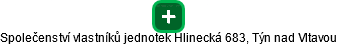 Společenství vlastníků jednotek Hlinecká 683, Týn nad Vltavou - náhled vizuálního zobrazení vztahů obchodního rejstříku