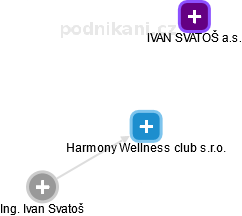 Harmony Wellness club s.r.o. - náhled vizuálního zobrazení vztahů obchodního rejstříku