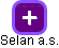 Selan a.s. - náhled vizuálního zobrazení vztahů obchodního rejstříku