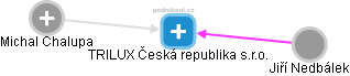 TRILUX Česká republika s.r.o. - náhled vizuálního zobrazení vztahů obchodního rejstříku