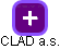 CLAD a.s. - náhled vizuálního zobrazení vztahů obchodního rejstříku