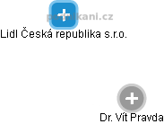 Lidl Česká republika s.r.o. - náhled vizuálního zobrazení vztahů obchodního rejstříku