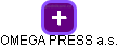 OMEGA PRESS a.s. - náhled vizuálního zobrazení vztahů obchodního rejstříku