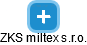ZKS miltex s.r.o. - náhled vizuálního zobrazení vztahů obchodního rejstříku