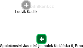 Společenství vlastníků jednotek Kotlářská 6, Brno - náhled vizuálního zobrazení vztahů obchodního rejstříku