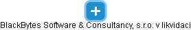 BlackBytes Software  & Consultancy, s.r.o. v likvidaci - náhled vizuálního zobrazení vztahů obchodního rejstříku
