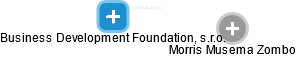 Business Development Foundation, s.r.o. - náhled vizuálního zobrazení vztahů obchodního rejstříku