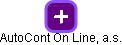 AutoCont On Line, a.s. - náhled vizuálního zobrazení vztahů obchodního rejstříku
