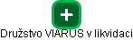 Družstvo VIARUS v likvidaci - náhled vizuálního zobrazení vztahů obchodního rejstříku