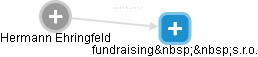 fundraising  s.r.o. - náhled vizuálního zobrazení vztahů obchodního rejstříku