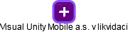 Visual Unity Mobile a.s. v likvidaci - náhled vizuálního zobrazení vztahů obchodního rejstříku