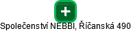 Společenství NEBBI, Říčanská 490 - náhled vizuálního zobrazení vztahů obchodního rejstříku