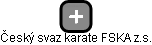 Český svaz karate FSKA z.s. - náhled vizuálního zobrazení vztahů obchodního rejstříku