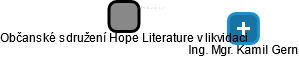 Občanské sdružení Hope Literature v likvidaci - náhled vizuálního zobrazení vztahů obchodního rejstříku