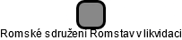 Romské sdružení Romstav v likvidaci - náhled vizuálního zobrazení vztahů obchodního rejstříku