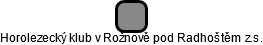 Horolezecký klub v Rožnově pod Radhoštěm z.s. - náhled vizuálního zobrazení vztahů obchodního rejstříku