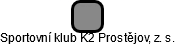 Sportovní klub K2 Prostějov, z. s. - náhled vizuálního zobrazení vztahů obchodního rejstříku