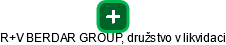 R+V BERDAR GROUP, družstvo v likvidaci - náhled vizuálního zobrazení vztahů obchodního rejstříku
