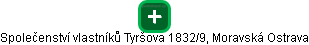 Společenství vlastníků Tyršova 1832/9, Moravská Ostrava - náhled vizuálního zobrazení vztahů obchodního rejstříku