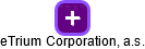 eTrium Corporation, a.s. - náhled vizuálního zobrazení vztahů obchodního rejstříku