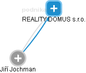 REALITY DOMUS s.r.o. - náhled vizuálního zobrazení vztahů obchodního rejstříku